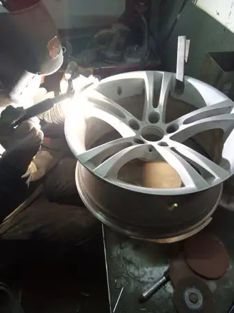 Покраска реставрация автодисков аргон прокатка, фотография 8