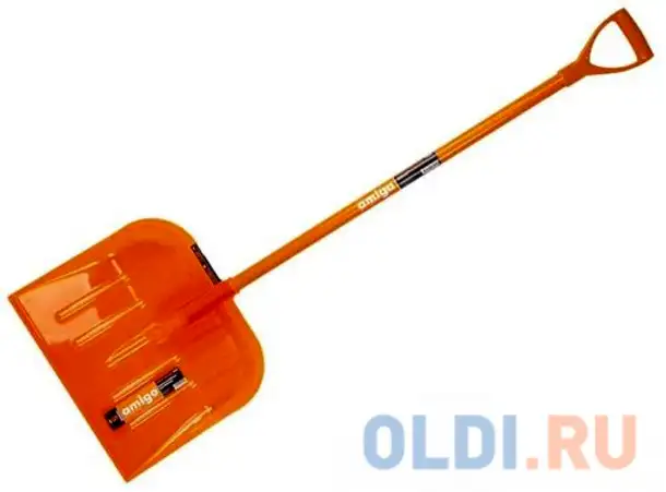 Лопата для уборки снега. прочный поликарбонат из первичного сырья. amigo, фотография 1