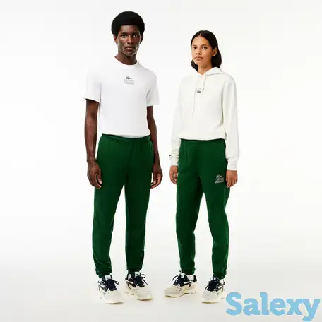 Мужские спортивные брюки lacoste с флисом, фотография 1
