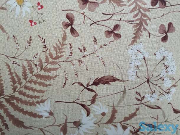 Клеенка для стола 1800 см с дикими цветами и растениями, фотография 6