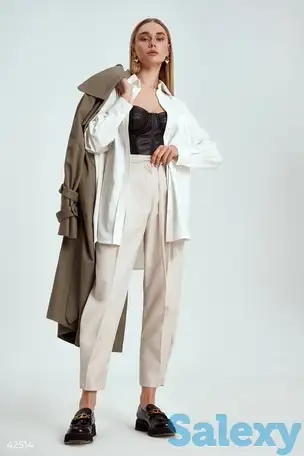 Зауженые брюки balloon со стрелками, фотография 2