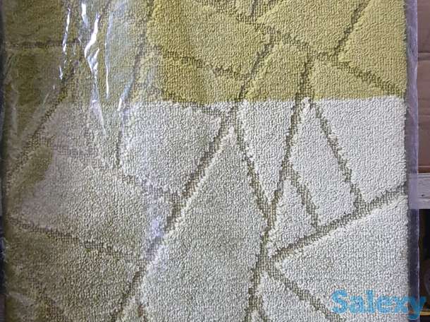 Коврик зеленого цвета для ванны Турция, комплект двойка 100 на 60 см, фотография 1