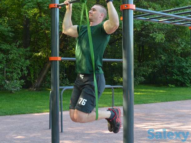 Резиновая фитнес петля для подтягивания, фотография 2