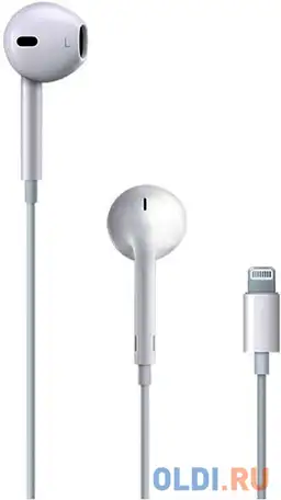Гарнитура apple earpods a1748 белый mmtn2fem/a, фотография 1