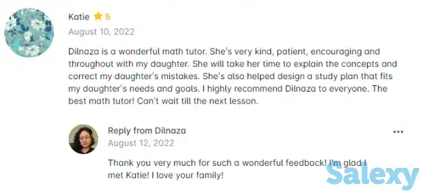 Репетитор по математике и английскому языку, фотография 5