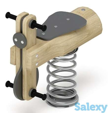 Качалка на пружине мотоцикл (робиния) ио 22.03.01-50, фотография 1