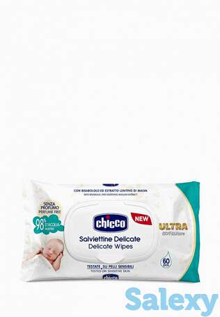 Влажные салфетки chicco, фотография 1