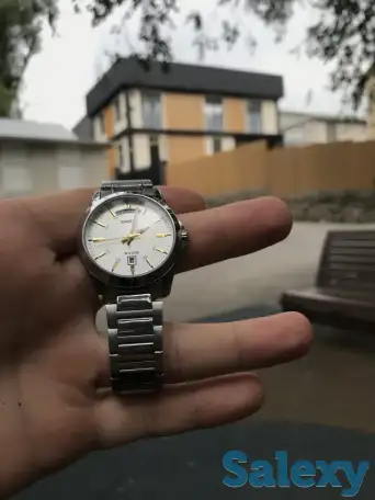 Наручные часы, мужские часы, стильные часы, часы casio, часы касио, фотография 1