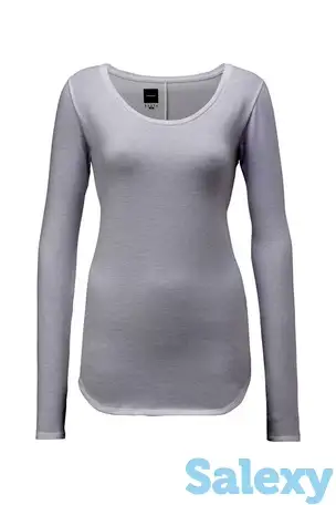 Термокофта goldwin wmn u nech long sleeves white, фотография 14