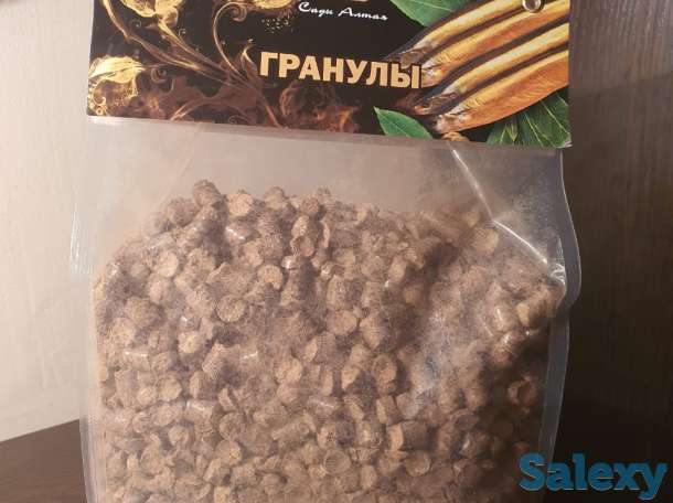 Гранулы для копчения, пеллеты щепа Сады Алтая 1250 грамм, фотография 2