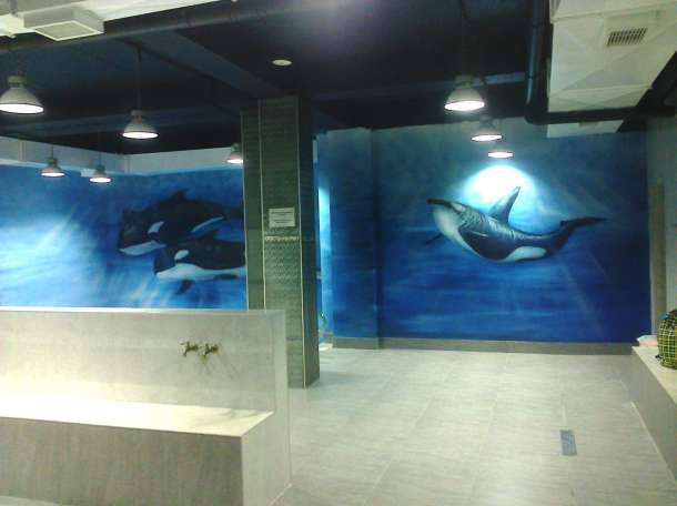 Роспись в интерьере, фотография 2