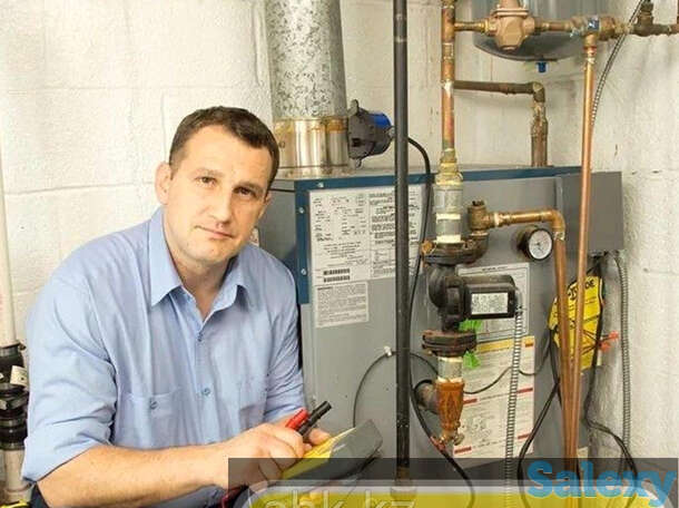 Ремонт и обслуживание, чистка теплообменника газового котла daikin в бесагаш (алматинской области), фотография 1