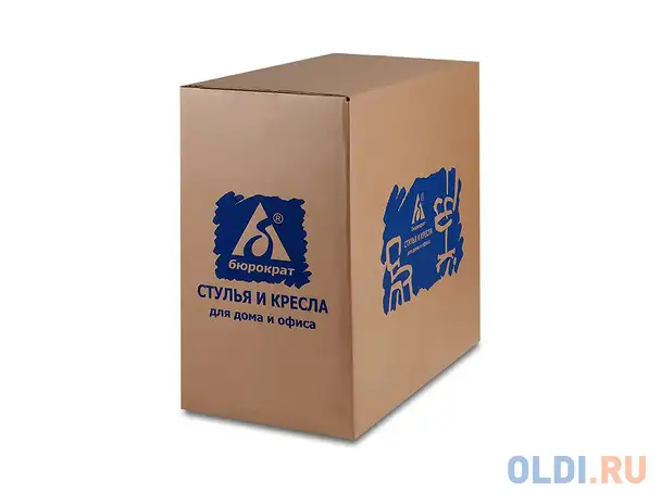 Кресло buro kd-2/g/tw-10 синий серый пластик ручки, фотография 1