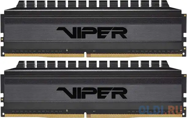 Оперативная память для компьютера patriot viper 4 blackout dimm 32gb ddr4, фотография 1