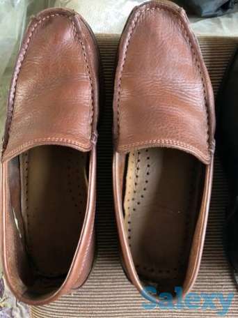 Кожаные туфли-мокасины, фотография 1
