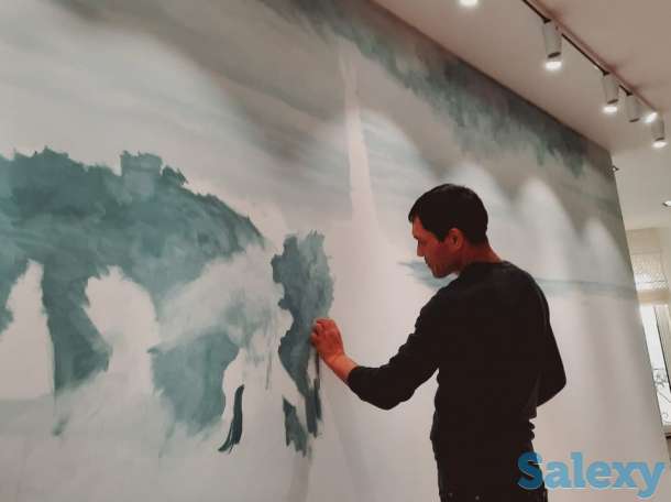 Художественная роспись стен, фотография 1