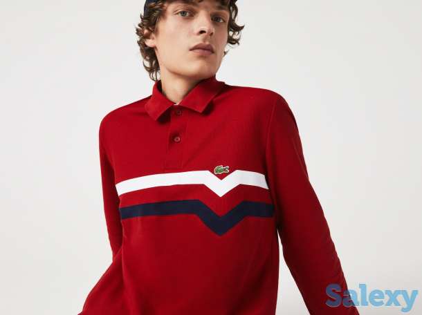 Мужское поло lacoste made in france, фотография 3