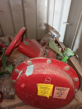 Клапан запорный РУСТ 310 1У с пневмоприводом, фотография 1