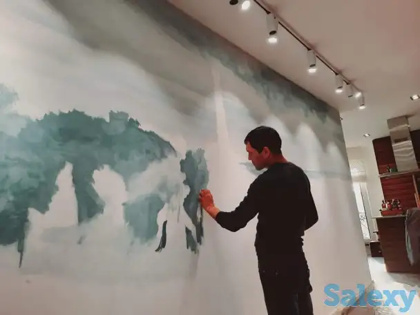 Роспись стен на заказ, фотография 1