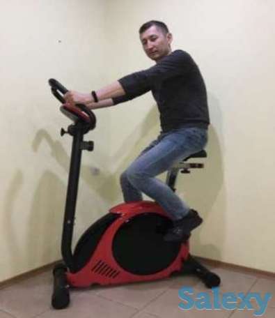 Велотренажер магнитный для дома A-905B доставка и установка по Алматы, фотография 5