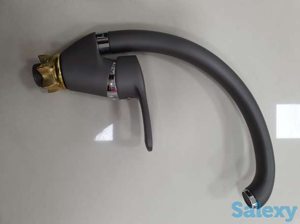 Смеситель для кухни кран Trigor, Европейский знак качества Серый, фотография 6