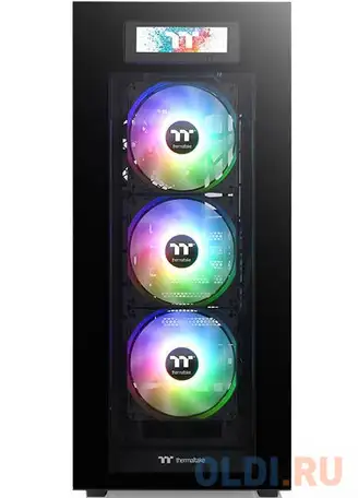 Корпус thermaltake divider 550 tg ultra черный без бп atx 4x120mm, фотография 1
