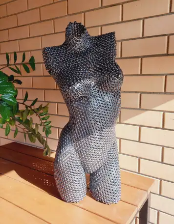 Скульптура из гаекметалла, фотография 6