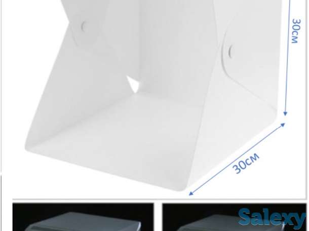 Продам фотобокс - лайтбокс с LED подсветкой для предметной фотосьемки, размер 30*30, фотография 1