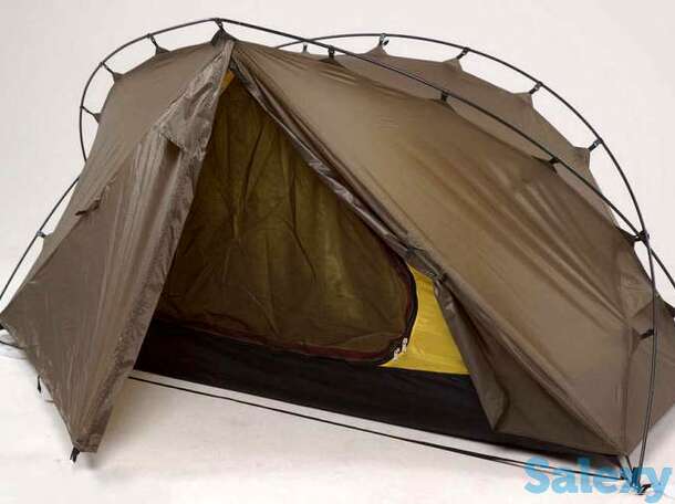 Палатка нормал траппер 1 si/pu олива, фотография 1