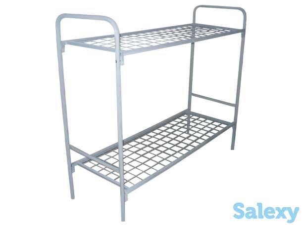 Качественные кровати металлические, кровати собственного производства, фотография 1