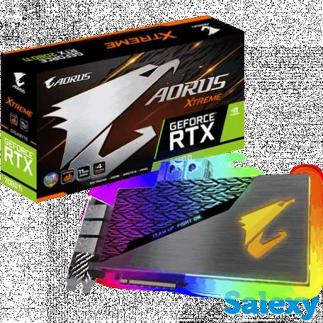 Новая топовая видеокарта aorus rtx 2080ti XTREME waterforce 11G 356bit, фотография 1