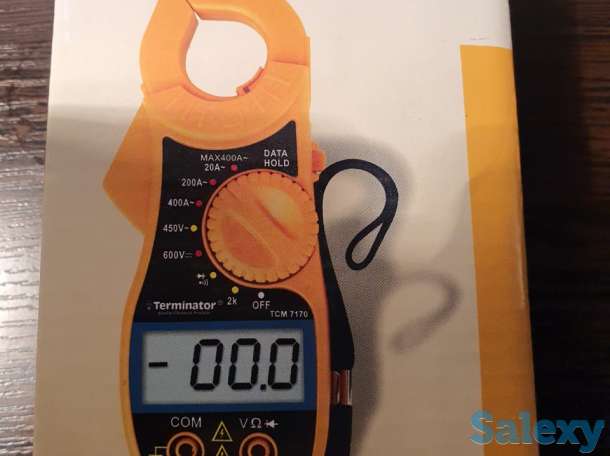 Маленькие мини цифровые клещи серии Terminator TCM 7170 с щупами, фотография 7