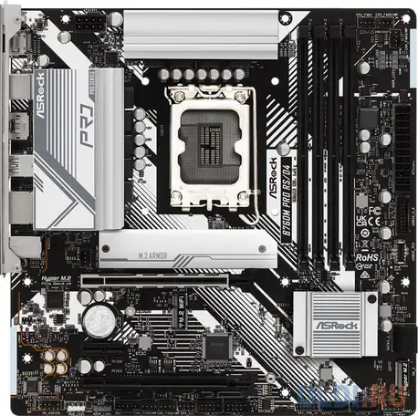 Материнская плата asrock b760m pro rs/d4 90-mxbkl0-a0uayz, фотография 1