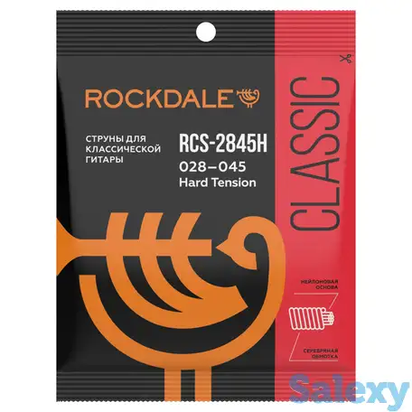 Струны для классической гитары rockdale rcs-2845h, фотография 3