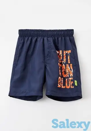 Шорты для плавания button blue, фотография 1