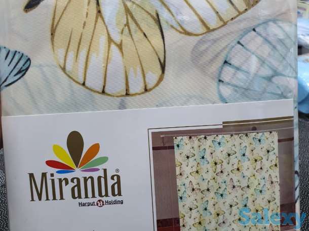 Шторка для ванны, турецкая, с бабочками, фотография 1