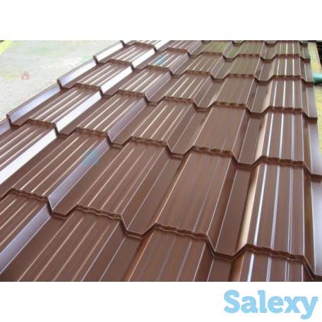 Корейская Металлочерепица, Сайдинг, Водосток, Пластиковые окна, фотография 2