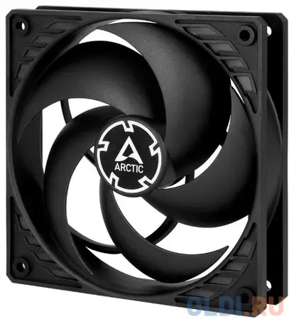 Case fan arctic p12 pwm pst (black/black)  (acfan00120a), фотография 1