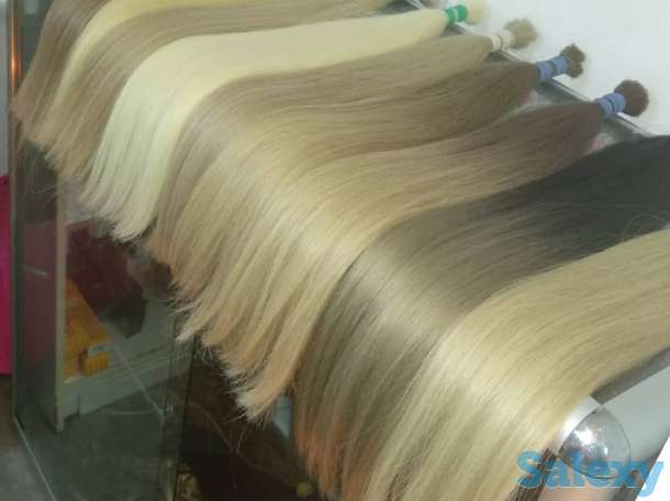 Продам  волосы русые. 65 см, фотография 1