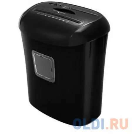 Шредер gladwork ishred 14hcd effect черный (секр.p-4) перекрестный 14лист. 26лтр. скрепки, фотография 1