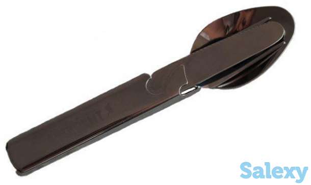 Набор столовых приборов следопыт в мет.чехле, фотография 2