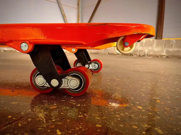 Гидравлическая тележка рохля 3000кг, фотография 2