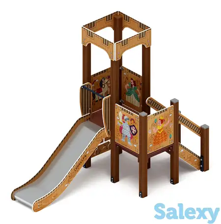 Королевство (картонное) - дик 1.15.01-12 - игровой комплекс h=900, фотография 1