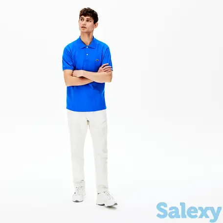 Мужское поло lacoste l1212 classic fit, фотография 1