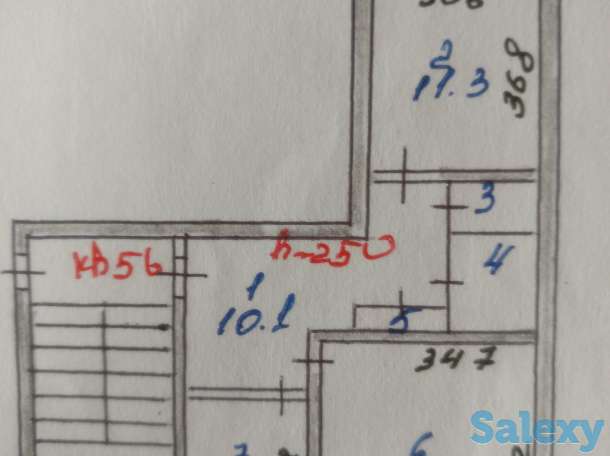 ПРОДАМ КВАРТИРУ В ХОРОШЕМ СОСТОЯНИИ Западная 56, фотография 1