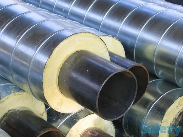 Стальные трубы новые и восстановленные б/у Ф159-1420. ППУ., фотография 2