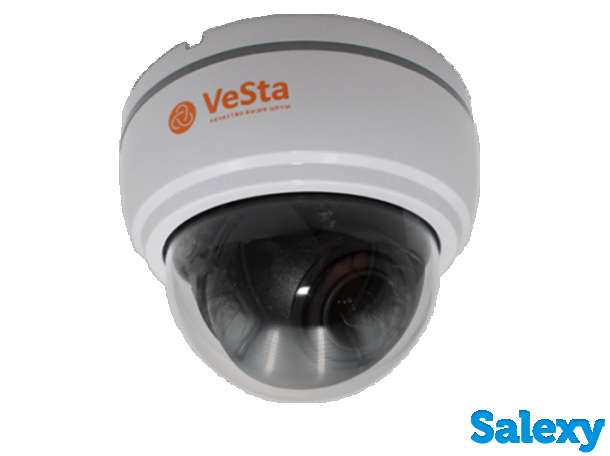 Продам вариофокальная купольная AHD 1Mpx камера видеонаблюдения внутреннего исполнения, VC-2203V-M014, фотография 1
