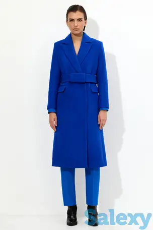 Пальто в синем оттенке vassa&co, фотография 1