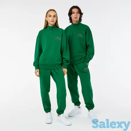 Флисовые брюки lacoste sport unisex из органического хлопка, фотография 1