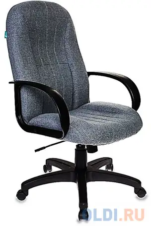 Кресло руководителя бюрократ t-898/3с1gr серый, фотография 1